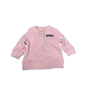Vineyard Vines 1/2 Zip Pink Sweatshirt 0-3 Months